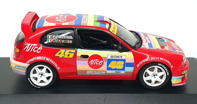 Ixo 1/43 Scale RAM164 - Toyota Corolla WRC #46 Monza Rally 2004