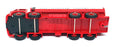 Atlas Editions Dinky Supertoys 943 - Leyland Octopus Tanker Esso - Red
