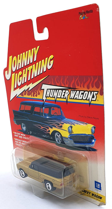Johnny Lightning 1/64 Scale 457-01 Thunder Wagon Custom Chevvy Wagon - Gold