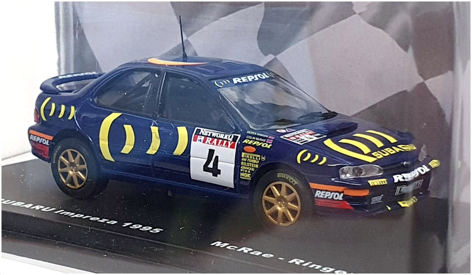 Altaya 1/43 Scale G1O3M004 - Subaru Impreza 1995 - #4 McRae/Ringer