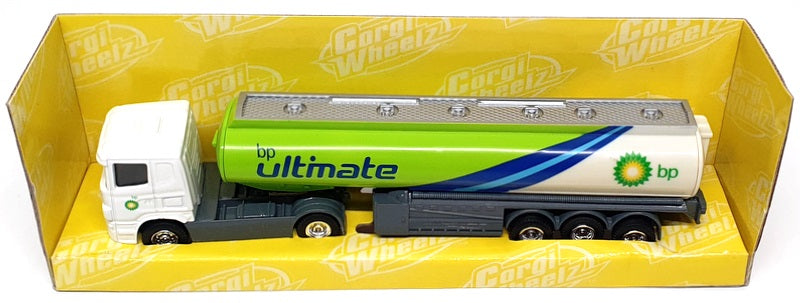 Corgi 22cm Long Diecast TY86634 - Scania Fuel Tanker Truck (BP) White/Green