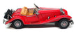 Franklin Mint 1/24 Scale 31025D - 1935 Mercedes Benz 500K Sp. Roadster - Red