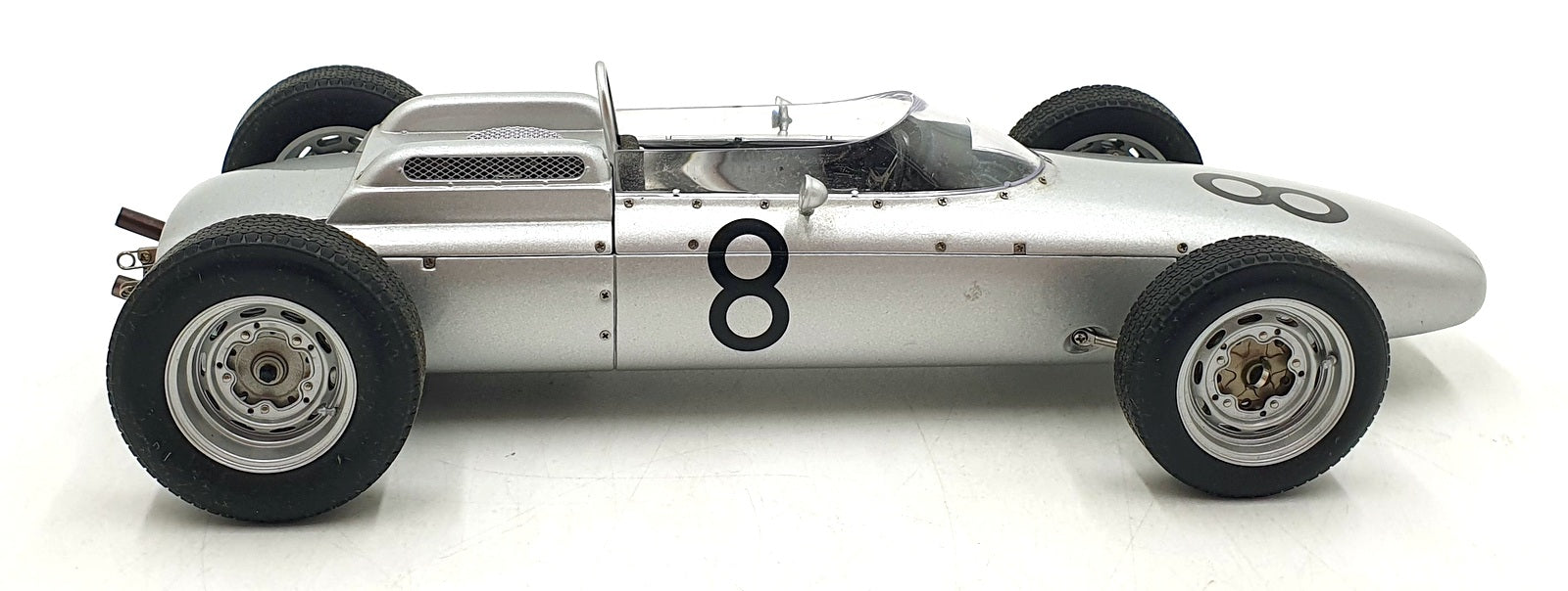 Autoart 1/18 Scale Diecast DC18626H - Porsche 804 F1 #8 - Silver