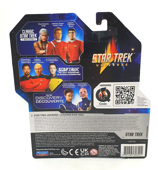 Playmates Figures 12cm High 63064 - Star Trek Universe Admiral James T.Kirk