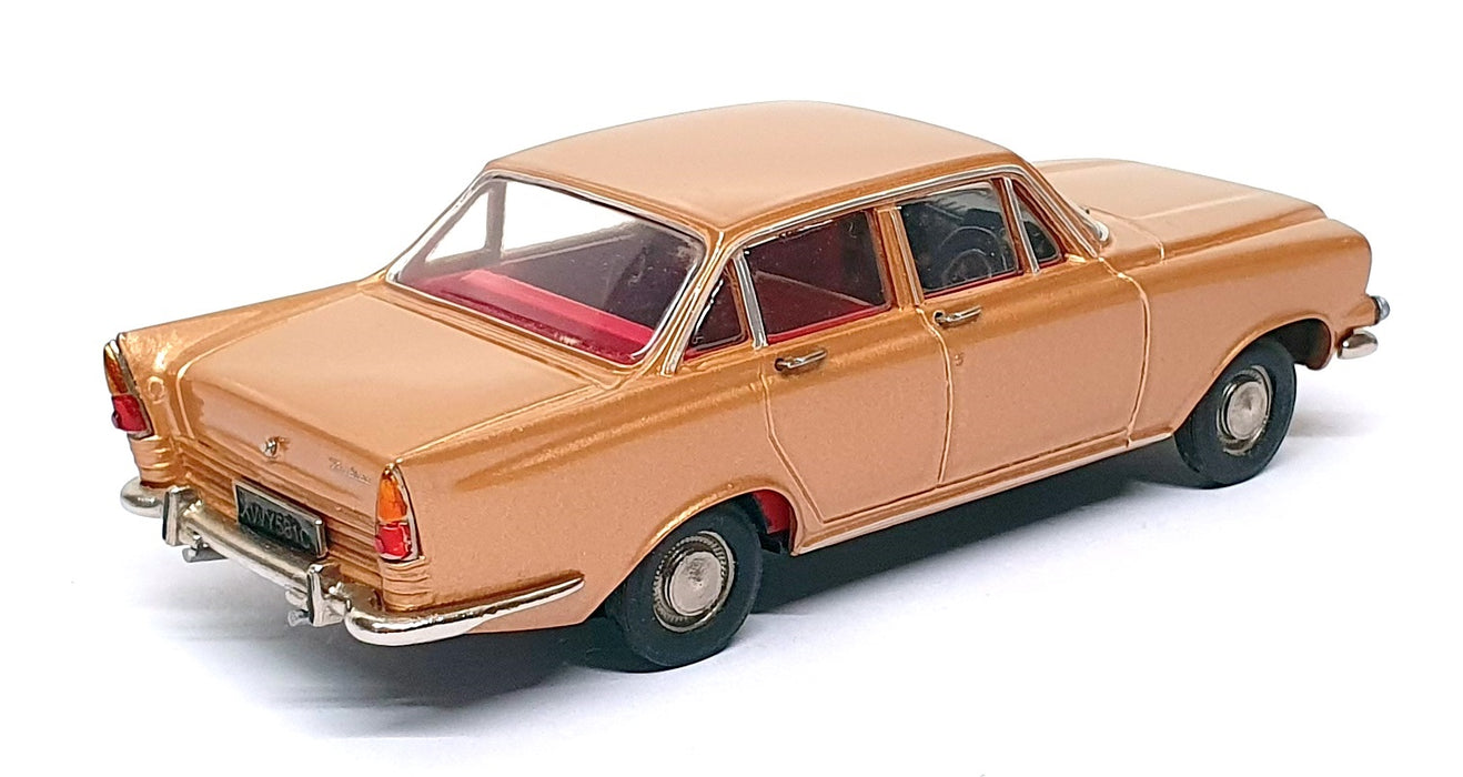 Abbey Classics Crossway 1/43 Scale AC08 - Ford Zodiac Mk3 Saloon - Arizona Gold