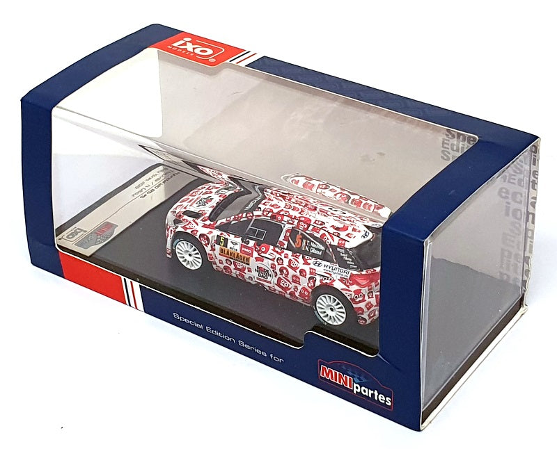 Ixo Models 1/43 Scale MNP510 - Hyundai i20 R5 #5 Ypres Rally 2018 - Red/White