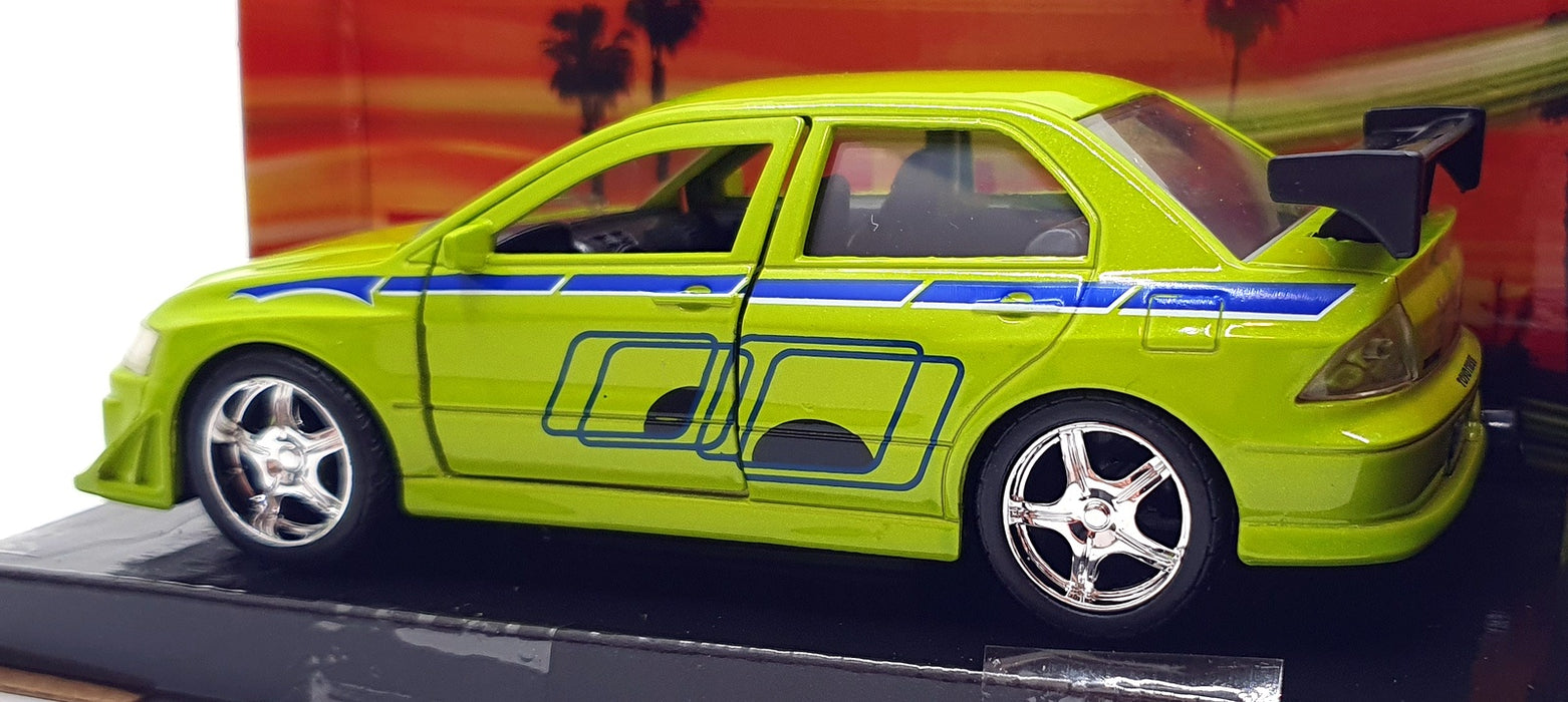 Jada 1/32 Scale 99789 - Fast & Furious Brian's Mitsubishi Lancer Evo VII Lt