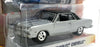 Greenlight 1/64 Scale 21740 - 1965 Chevrolet Chevelle - Silver/Black