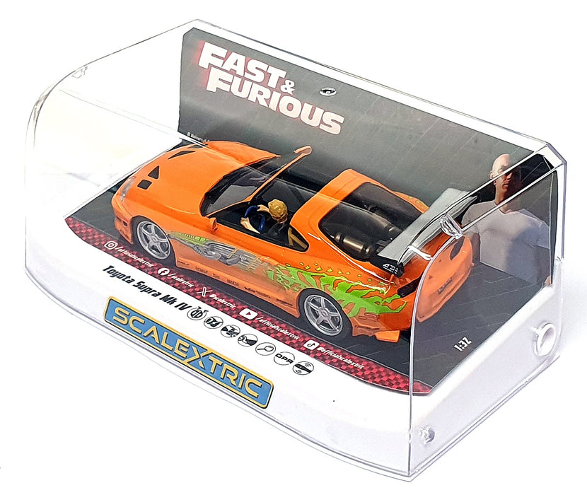 Scalextric 1/32 Scale Slot Car C4591 Toyota Supra Mk IV Fast & Furious - Orange