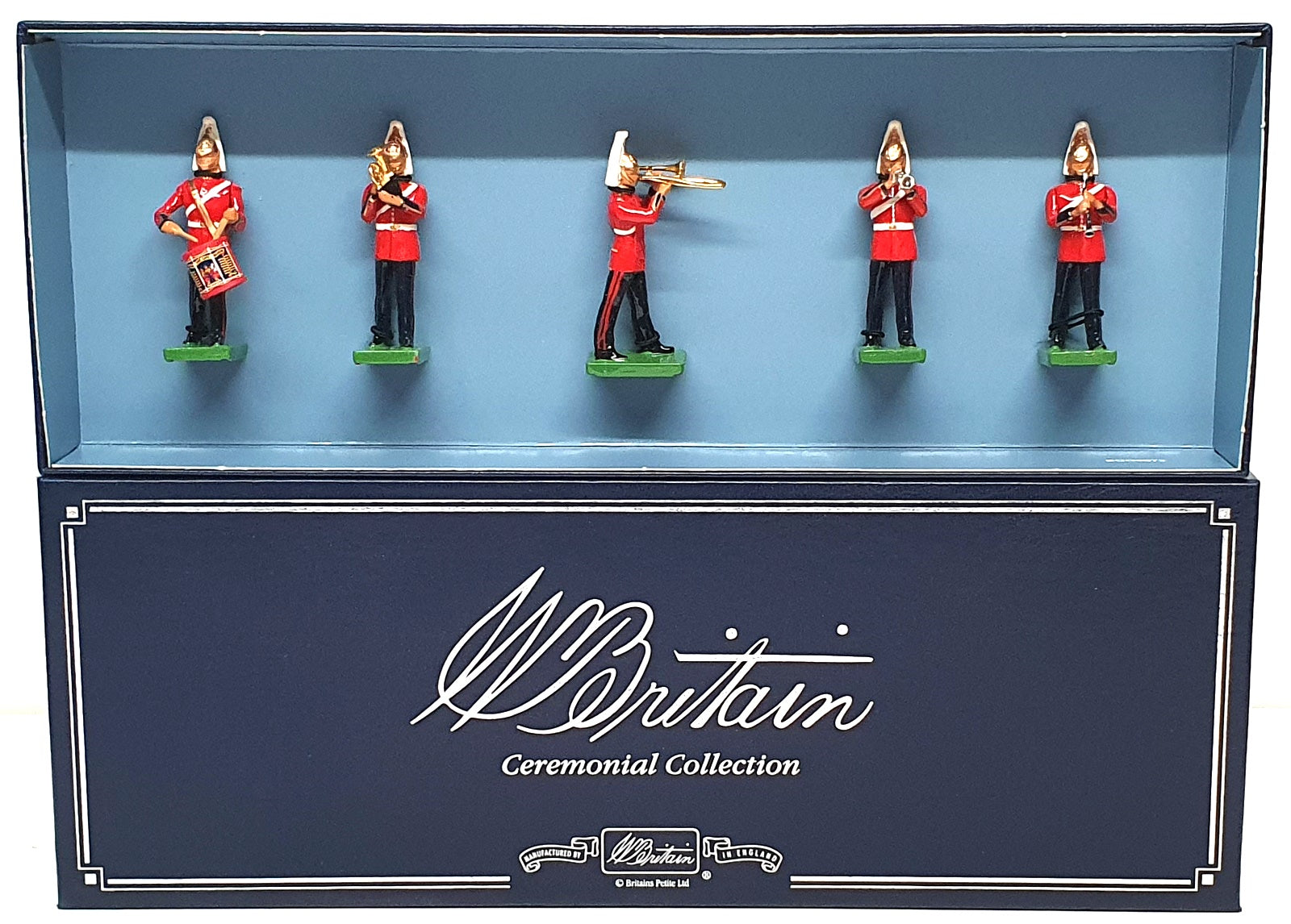 Britains 1/32 Scale Metal Soldiers 00157 - Band Of The Lifeguards 5 Pieces