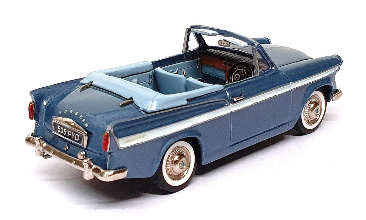 Crossway 1/43 Scale CM12 Sunbeam Rapier MkIII/IIIA Convertible Met. Quartz Blue