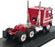 Ixo Models 1/43 Scale TR024 - 1979 Peterbilt Pacemaker Truck - Red/Grey