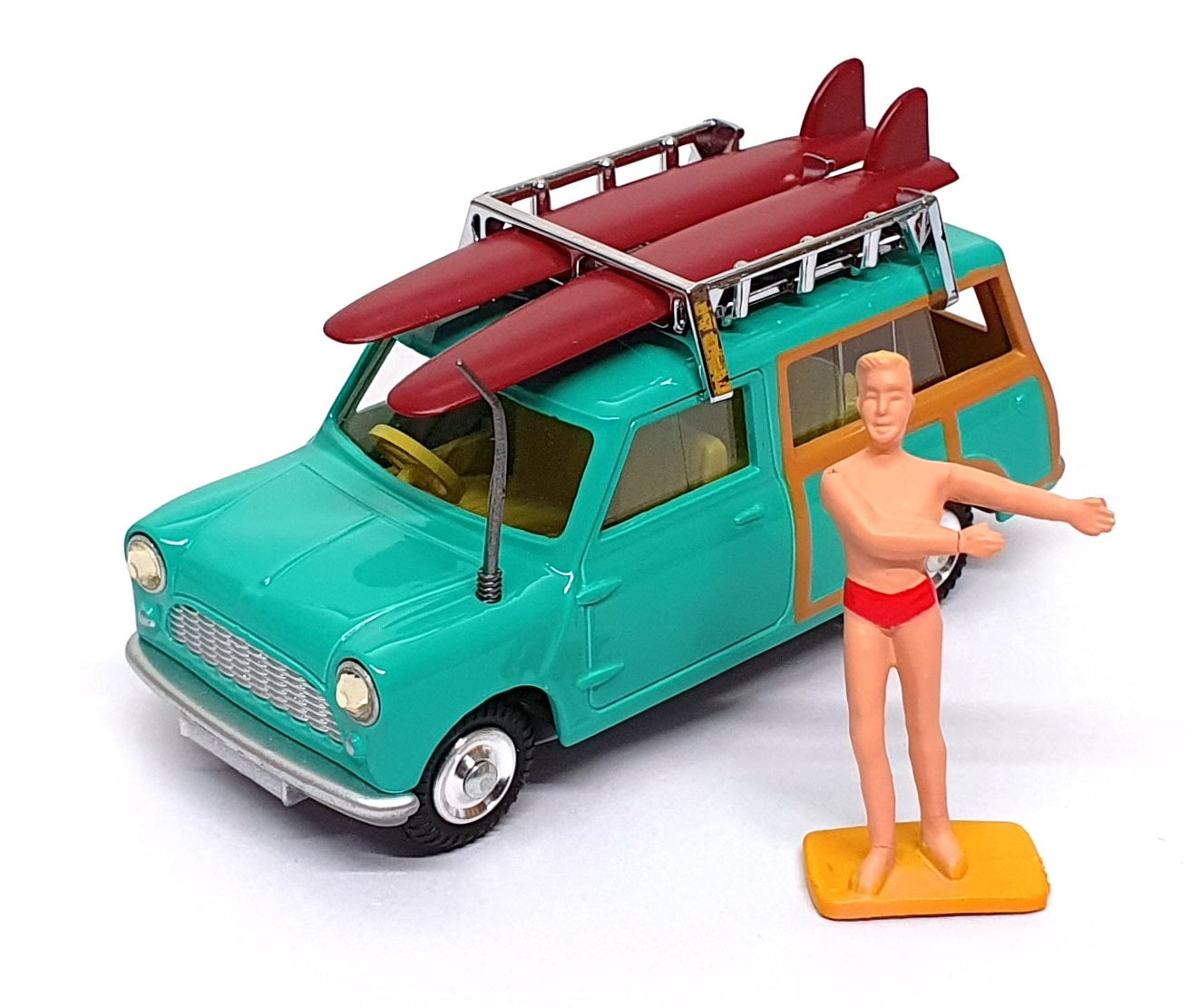 Corgi Toys 485 Reissue CD54321014 - Surfing BMC Mini Countryman - Green