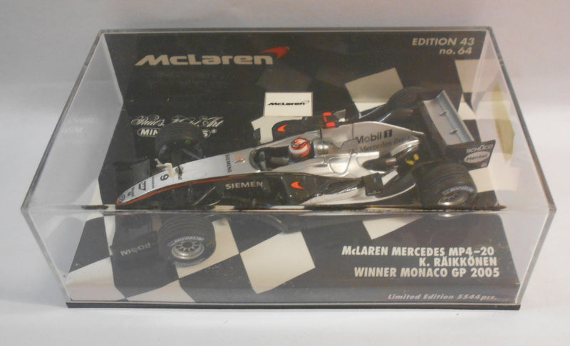 Minichamps F1 1/43 Scale - 530054319 McLAREN MERCEDES K.RAIKKONEN