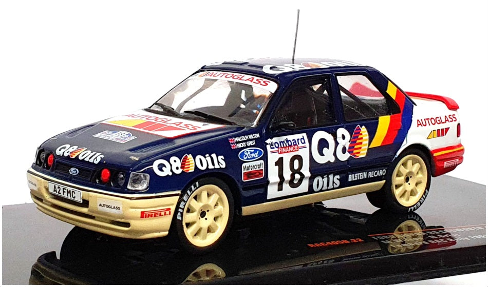 Ixo 1/43 Scale RAC405B.22 - Ford Sierra RS Cosworth #18 RAC Rally 1991