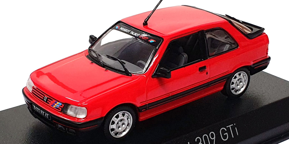 Norev 1/43 Scale 473911 - 1987 Peugeot 309 GTi - Vallelunga Red