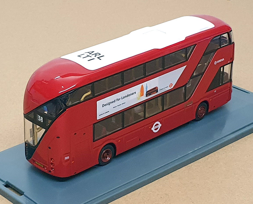 Corgi 1/76 Scale OM46601 - New Bus For London Rt. 38 Victoria - Red