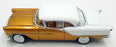 Acme 1/18 Scale Diecast A1808006 - 1957 Oldsmobile Super 88 - Gold/White