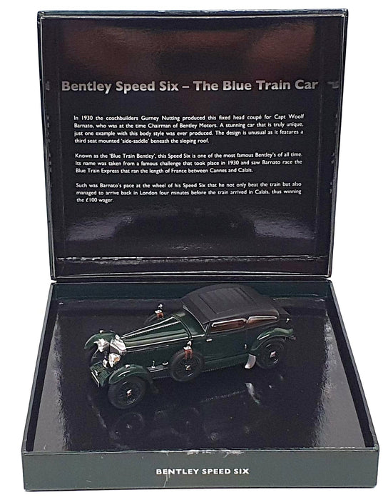 Minichamps 1/43 Scale BL465 - Bentley Speed Six The Blue Train Car - Green