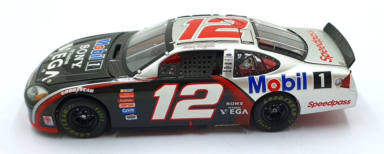 Team Caliber 1/24 Scale O122275SO - 2001 Ford Taurus #12 NASCAR Jeremy Mayfield
