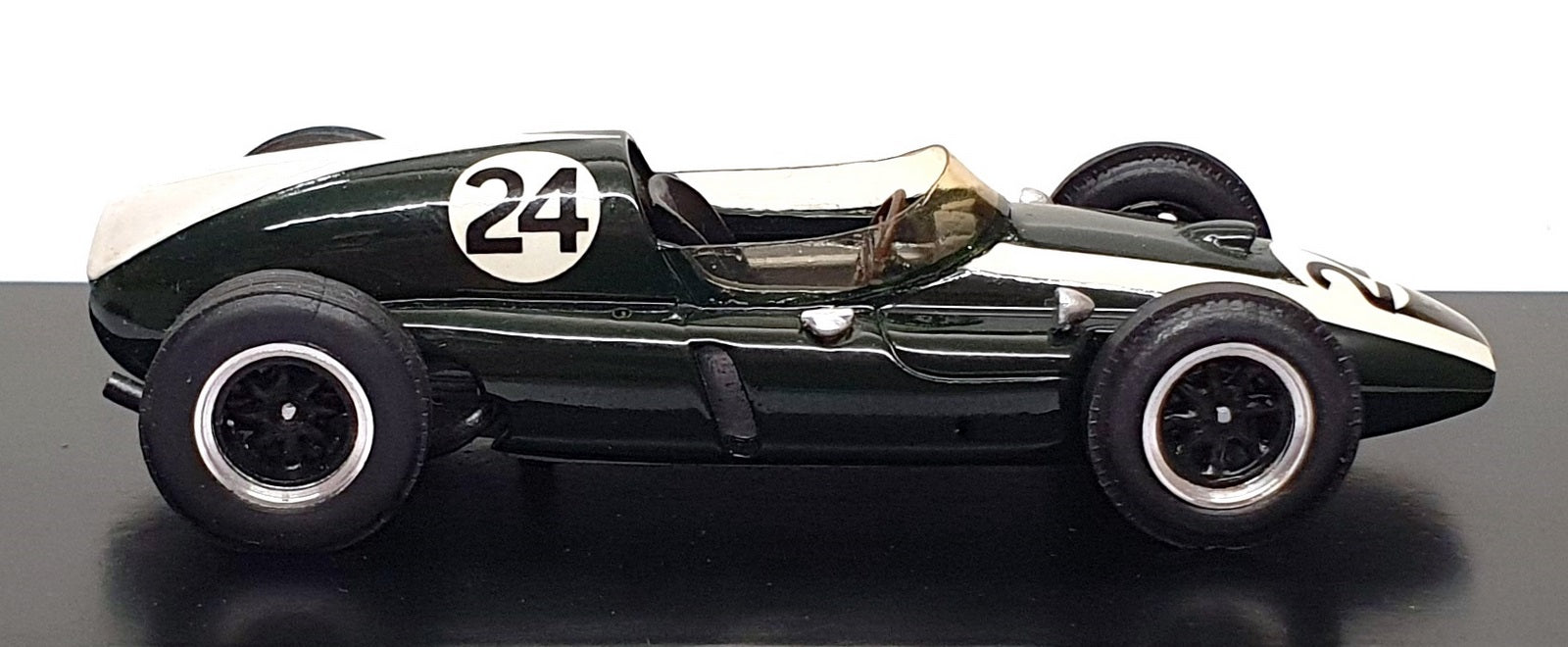 SMTS 1/43 Scale RL38 - F1 Cooper T51 Race Car #24 Jack Brabham - Green