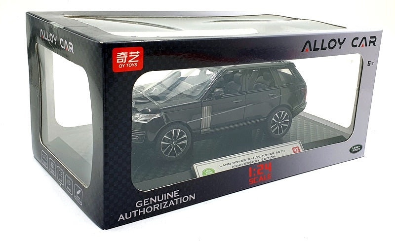 QY Toys 1/24 Scale Q2001A - Land Rover Range Rover 50th Anniversary Ed - Black