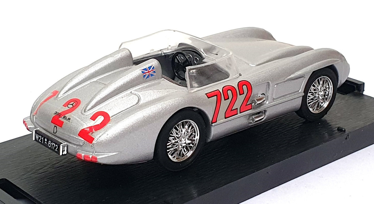 Brumm 1/43 Scale R190 - Mercedes Benz 300 SLR Roadster #722 Mille Miglia