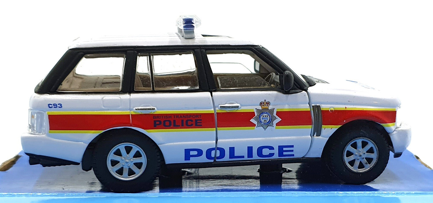 Cararama 1/43 Scale 210226K - 2003 Range Rover Police Car - White