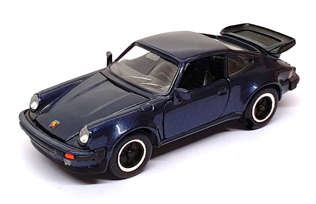 NZG 1/43 Scale Diecast 266 - Porsche 911 Turbo - Met. Blue