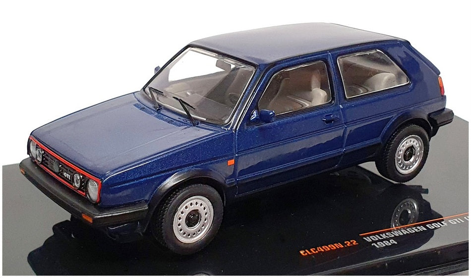Miniatures montées - Volkswagen Golf GTI (MKII) Bleu 1984 1/43 IXO -  Cdiscount Jeux - Jouets