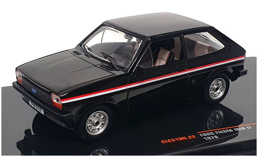 Ixo 1/43 Scale CLC519N.22 - 1978 Ford Fiesta Mk1 - Black