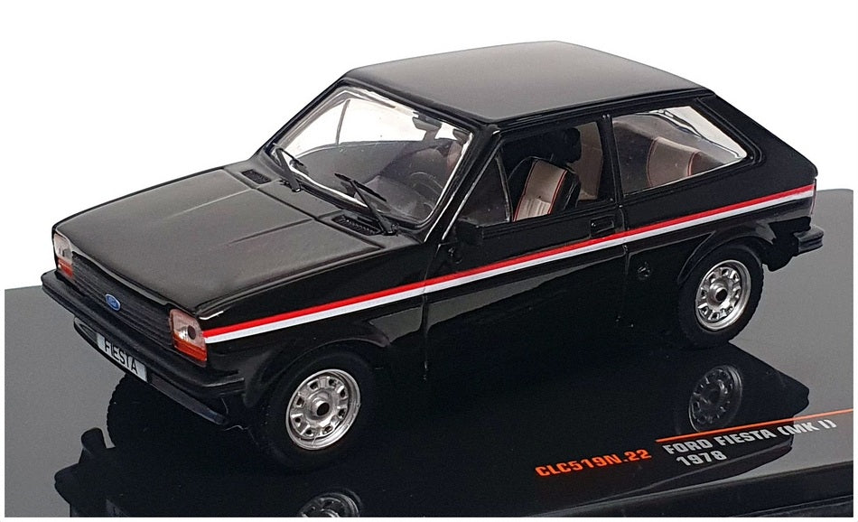 Ixo 1/43 Scale CLC519N.22 - 1978 Ford Fiesta Mk1 - Black