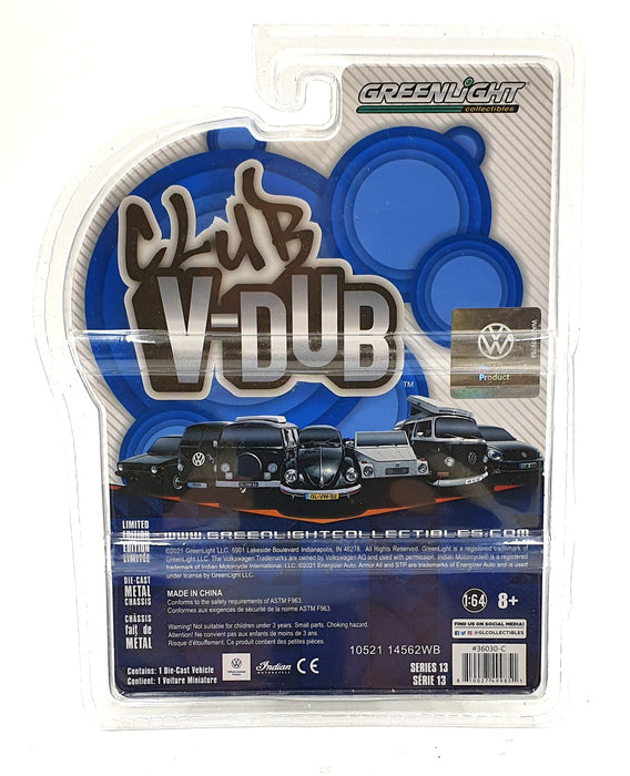 Greenlight 1/64 Scale 36030-C - 1979 Volkswagen Rabbit - Blue