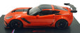 Ixo 1/18 Scale U18RDC001 - 2019 Chevrolet Corvette C7 ZR1 - Orange/Black