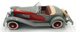 Danbury Mint 1/24 Scale Diecast 13126C - 1935 Duesenberg SSJ - Grey/Red