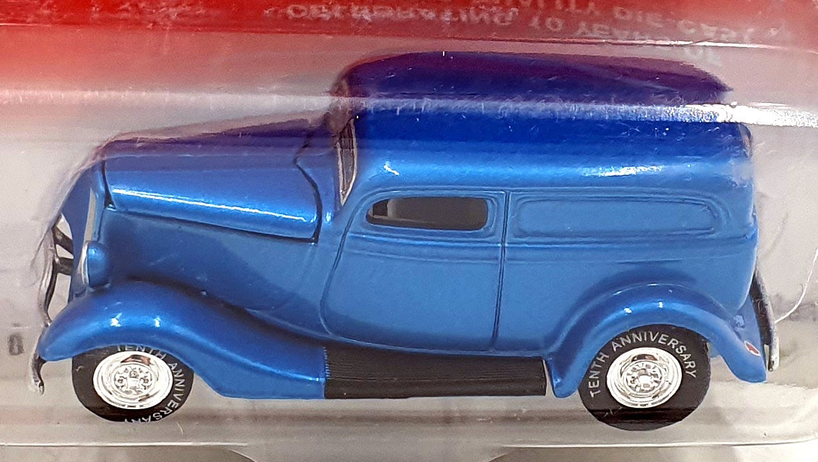 Johnny Lightning 1/64 Scale 992-01 - 1933 Ford Delivery Van - Met. Blue