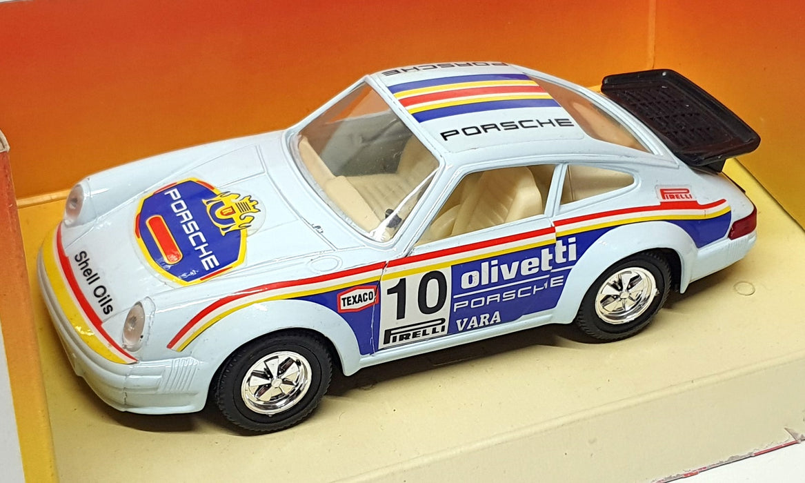 Mira 1/25 Scale Diecast 1505 - Porsche 911 Race Car #10 - White/Blue