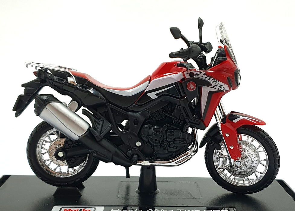 Maisto 1/18 Scale 16910 - Honda Africa Twin DCT Motorbike - Red