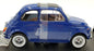 KK Scale 1/12 Scale KKDC120033 - Fiat 500 F 1968 - Blue