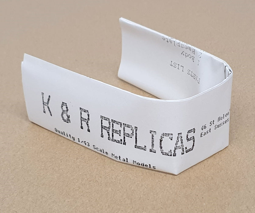 K&R Replicas 1/43 Scale Unbuilt Kit KRI - 1967 Austin Healey 3000 MK III