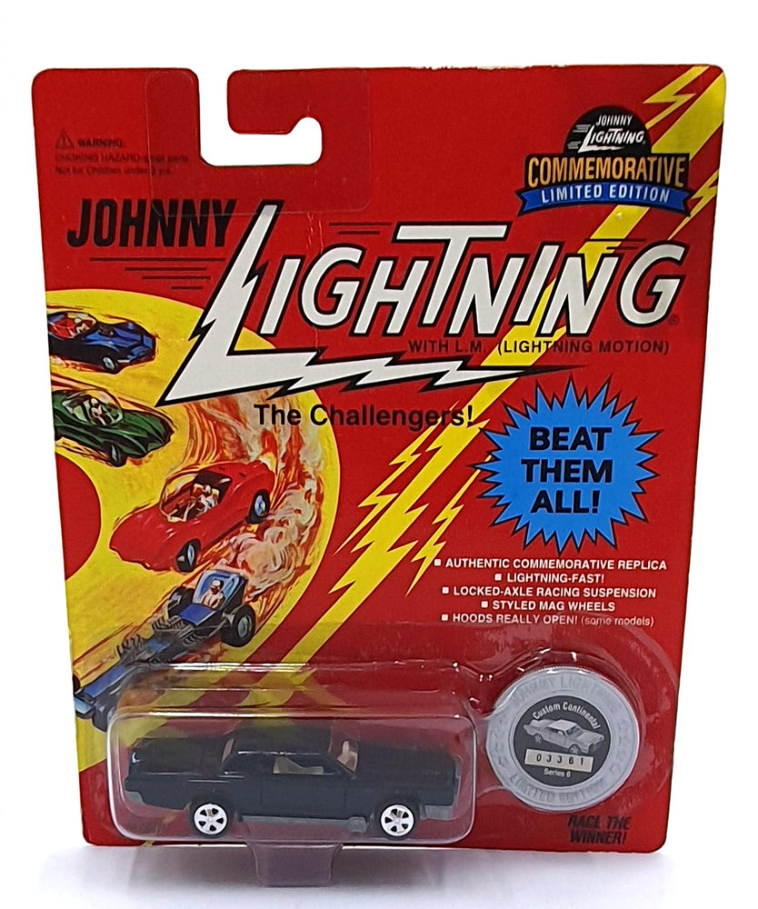 Johnny Lightning 1/64 Scale 100-162 The Challengers Custom Continental Car Black