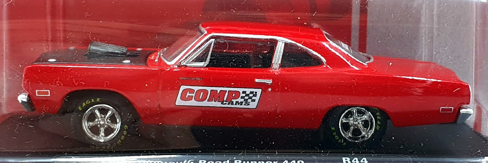 Castline M2 Machines 1/64 Scale R44 - 1969 Plymouth Road Runner 440 - Red 