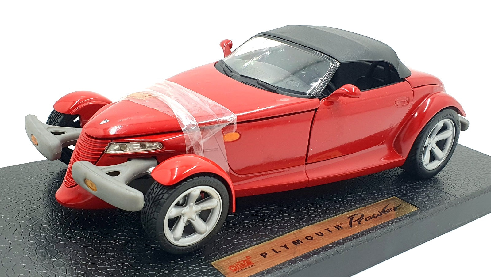 Anson 1/18 Scale Diecast 30331 - Plymouth Prowler Roadster - Red