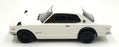 Triple9 1/18 Scale Diecast T9-1800181 - Nissan Skyline GT-R KPGC10 - White