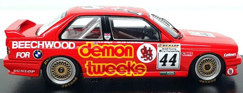 Spark Model 1/43 Scale UK016 - BMW E30 M3 Thruxton BTCC 1988 Ronald Ratzenberger