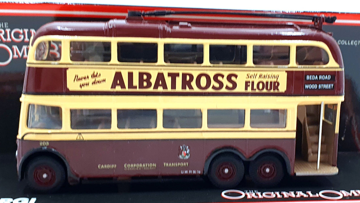 Corgi 1/76 Scale 43704 - AEC 6641T Trolleybus Cardiff R5A