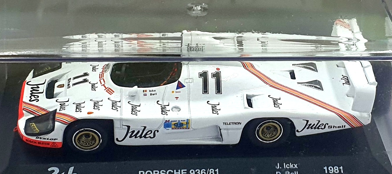Altaya 1/43 Scale IXC.LMN.F.030 - Porsche 936/81 #11 24H Le Mans 1981 Ickx/Bell