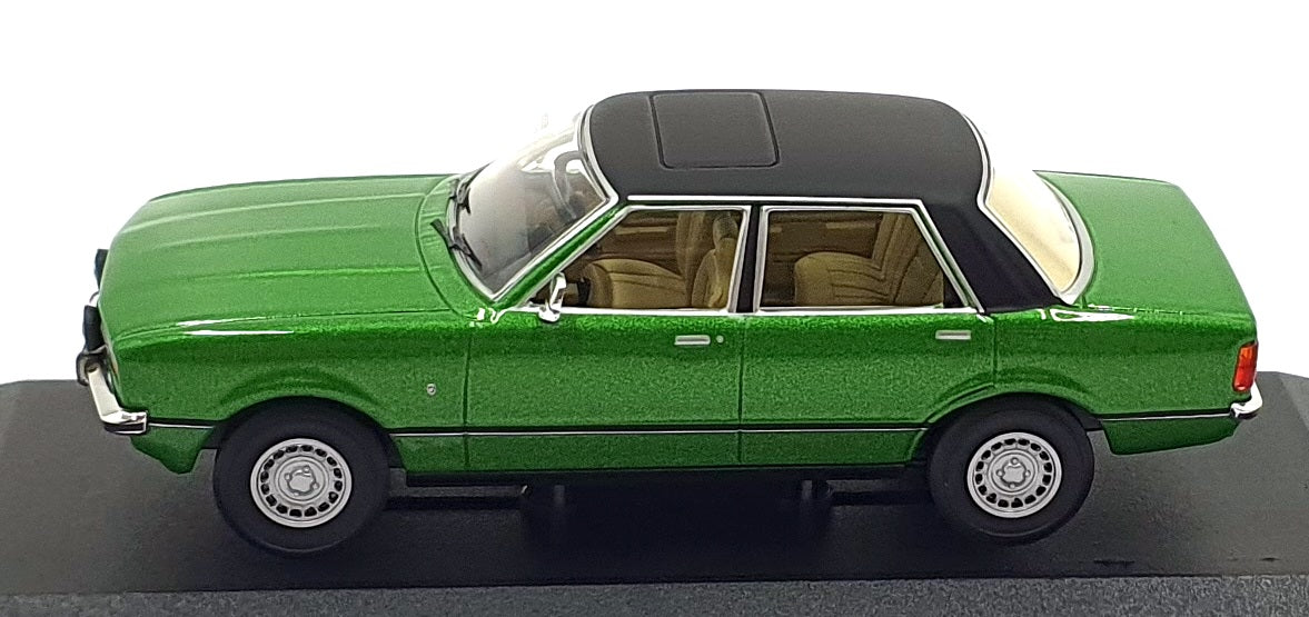 Vanguards 1/43 Scale Diecast VA11918 - Ford Cortina Mk4 2.3 Ghia - Regency Green