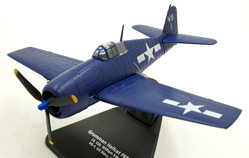 Oxford Diecast 1/72 Scale AC119 - Grumman Hellcat Lt.Cdr Willard E.Eder US.Navy