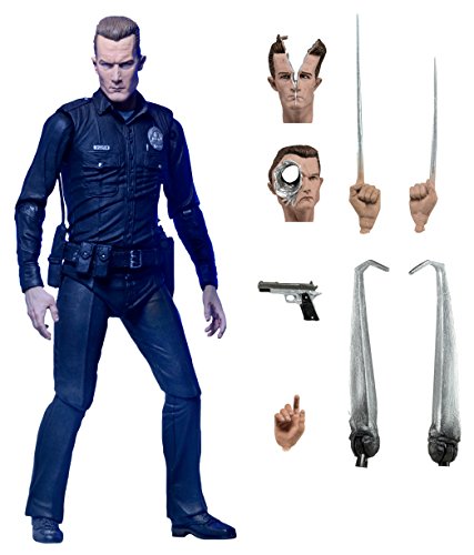 NECA 7" Action Figure 966N020720 - Terminator 2 Judgement Day - T-1000